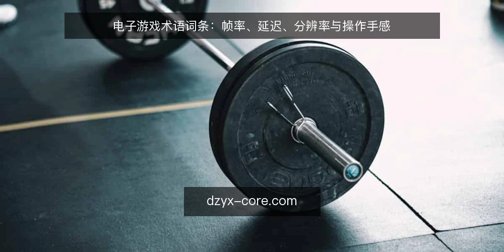电子游戏术语词条：帧率、延迟、分辨率与操作手感 — 问题：为什么操作总慢半拍 配图