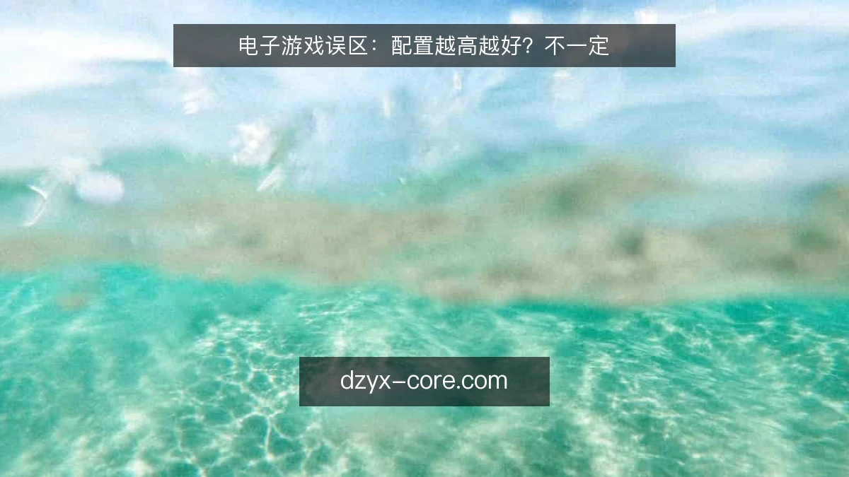 电子游戏误区：配置越高越好？不一定