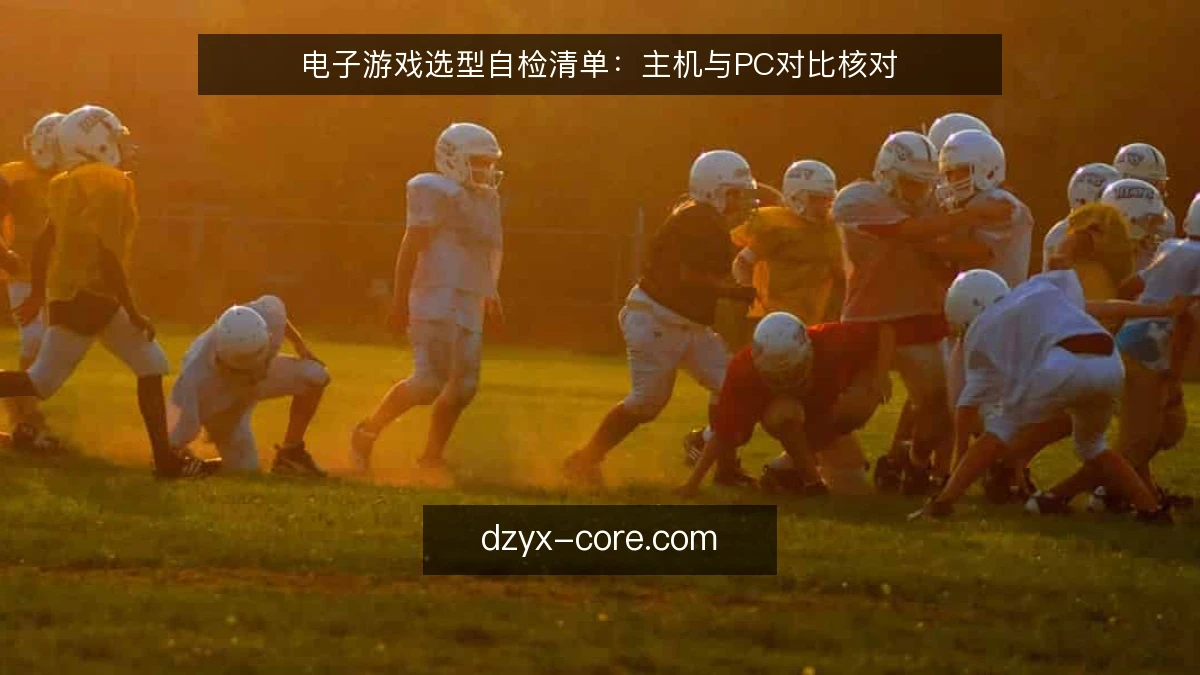 电子游戏选型自检清单：主机与PC对比核对